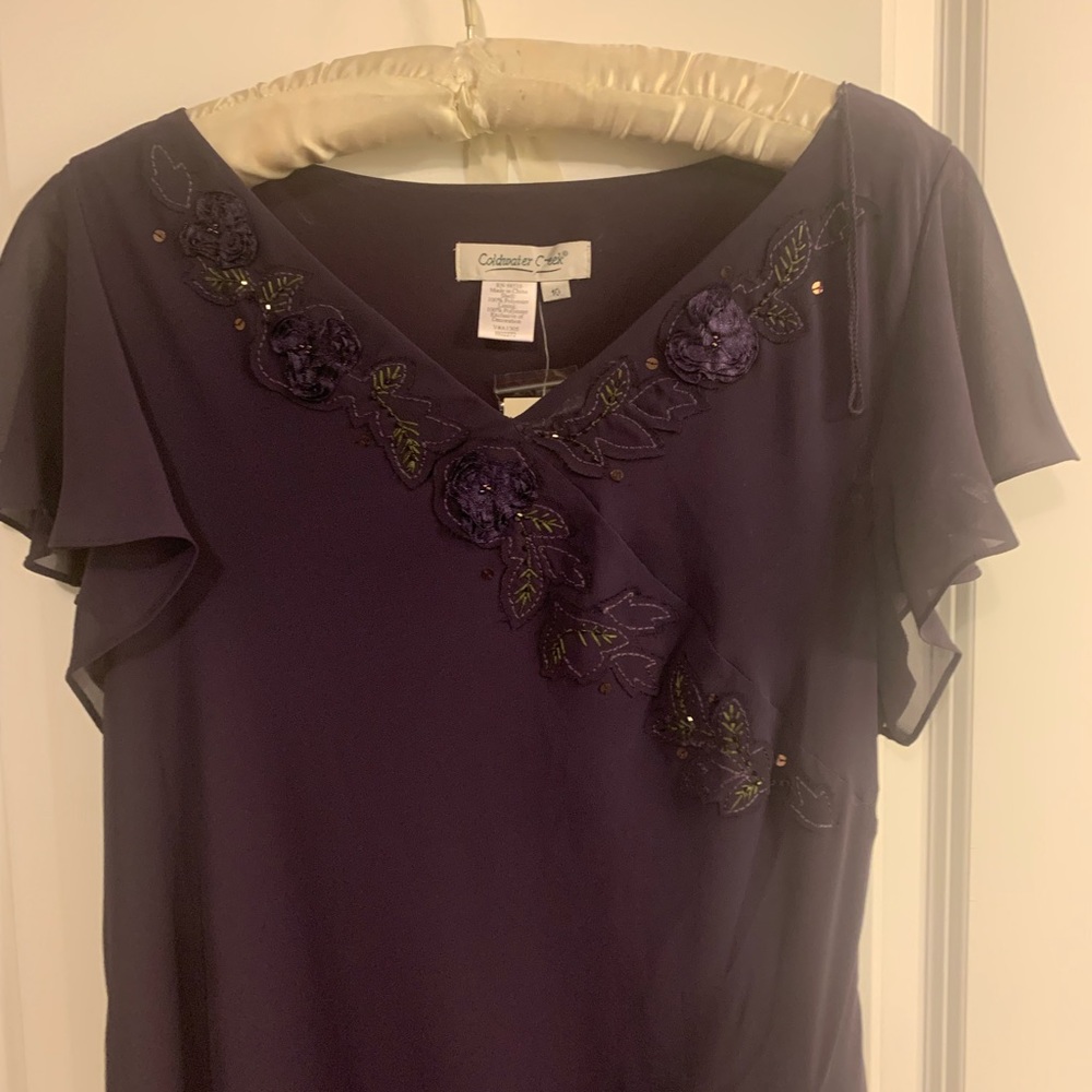 Cold water Creek flowered dress